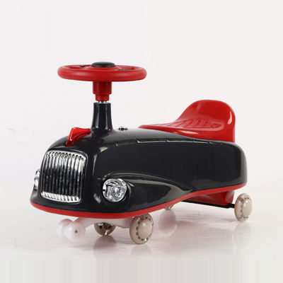 Five Wheels Wiggle Car Ride Toy Wiggle Twist Car  With Led Wheels Anti Rollover