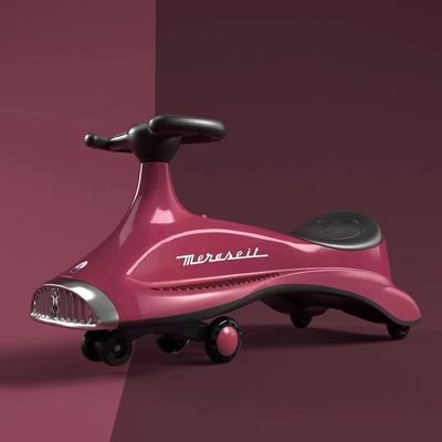 Creative Ride On Swing Cars With Silent Wheel And Light Music