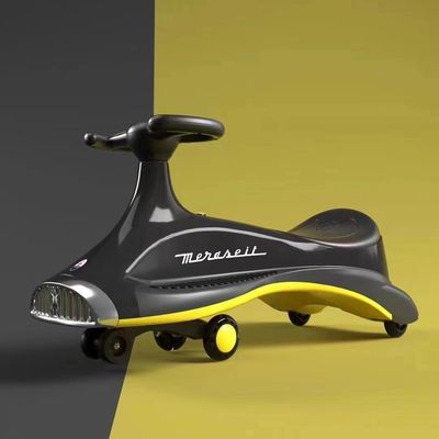 Creative Ride On Swing Cars With Silent Wheel And Light Music