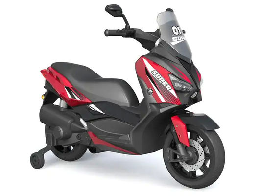 6V7Ah High Speed  4 Wheels Battery Powered Kids Motorbike With USB MP3 Connector