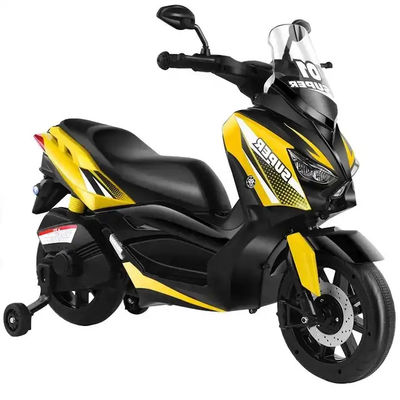 6V7Ah High Speed  4 Wheels Battery Powered Kids Motorbike With USB MP3 Connector