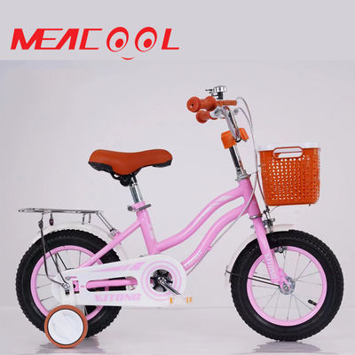 Carbon Steel Delicate Lightweight Kids Bike With Training Wheel For 3 Years Old
