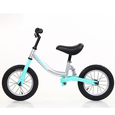 OEM ODM All Alloy Two Wheel Balance Bike With Suspension Frame And Air Tyre