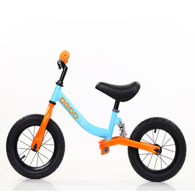 OEM ODM All Alloy Two Wheel Balance Bike With Suspension Frame And Air Tyre