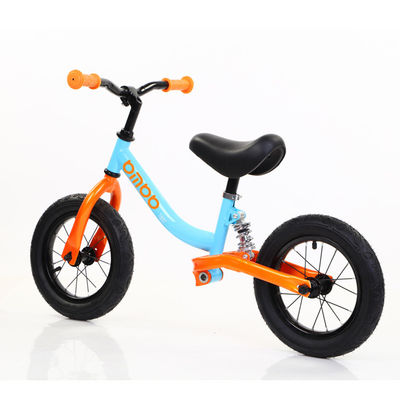 OEM ODM All Alloy Two Wheel Balance Bike With Suspension Frame And Air Tyre