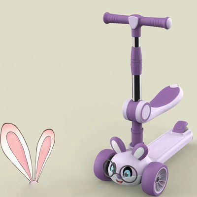 Adjustable Lightweight Kids 3 Wheel Scooter For Children 3-8 Years Foot Brake Bike