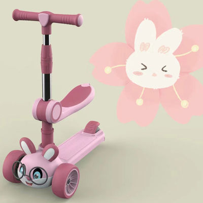 Adjustable Lightweight Kids 3 Wheel Scooter For Children 3-8 Years Foot Brake Bike