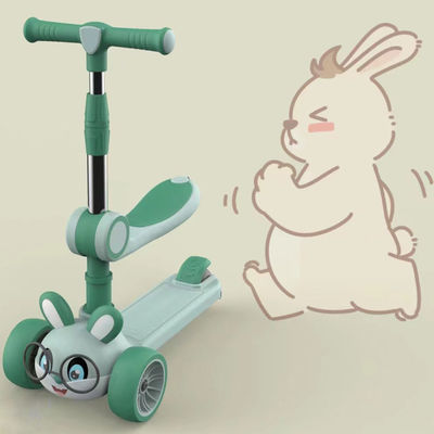Adjustable Lightweight Kids 3 Wheel Scooter For Children 3-8 Years Foot Brake Bike