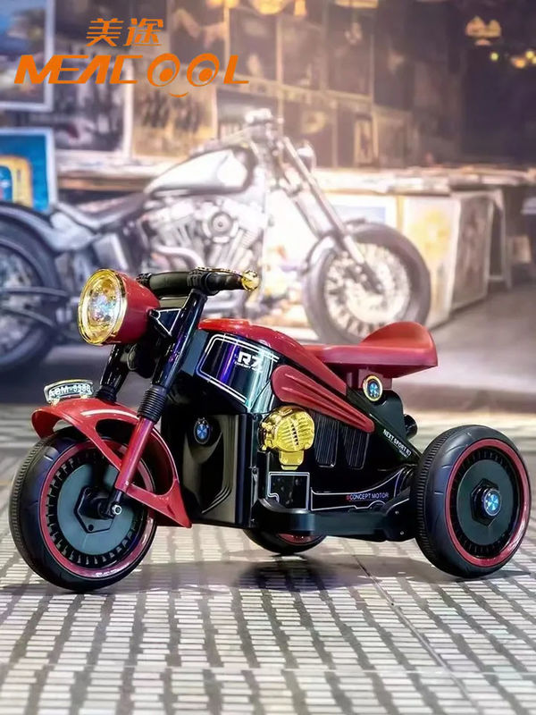 Multifunctional Three Wheeled Kids Electric Motorcycle EN71 Approval