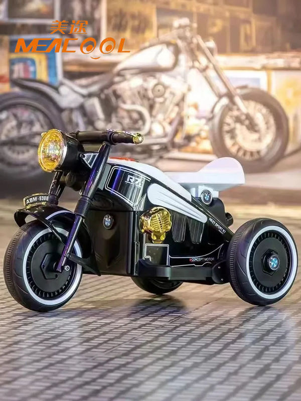 Small Kids Electric Motorcycle Supports Multimedia Safe Load Bearing
