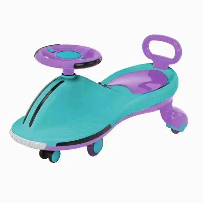 Six Wheels Blue Swing Wiggle Car Twister Magic Car En71 Approval